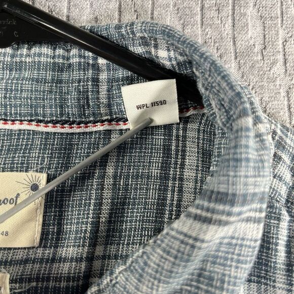 Weatherproof,‎ original vintage washable linen Button-Down Men shirt (XL) - Picture 7 of 9